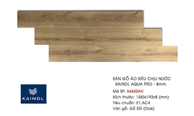 Sàn gỗ Kaindl Aqua Pro K4420AV 8mm