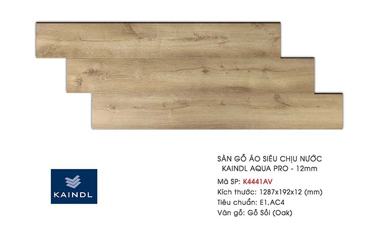 Sàn gỗ Kaindl Aqua Pro K4441AV 12mm