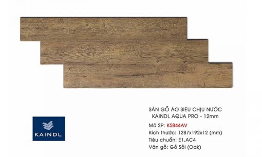 Sàn gỗ Kaindl Aqua Pro K5844AV 12mm