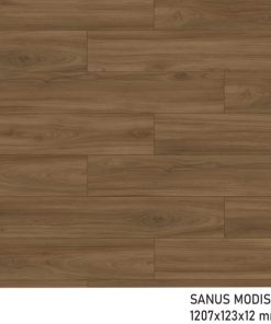 Sàn gỗ Dongwha Sanus Modish SM007 Elegant Walnut 12mm – Giá Rẻ tại Kho
