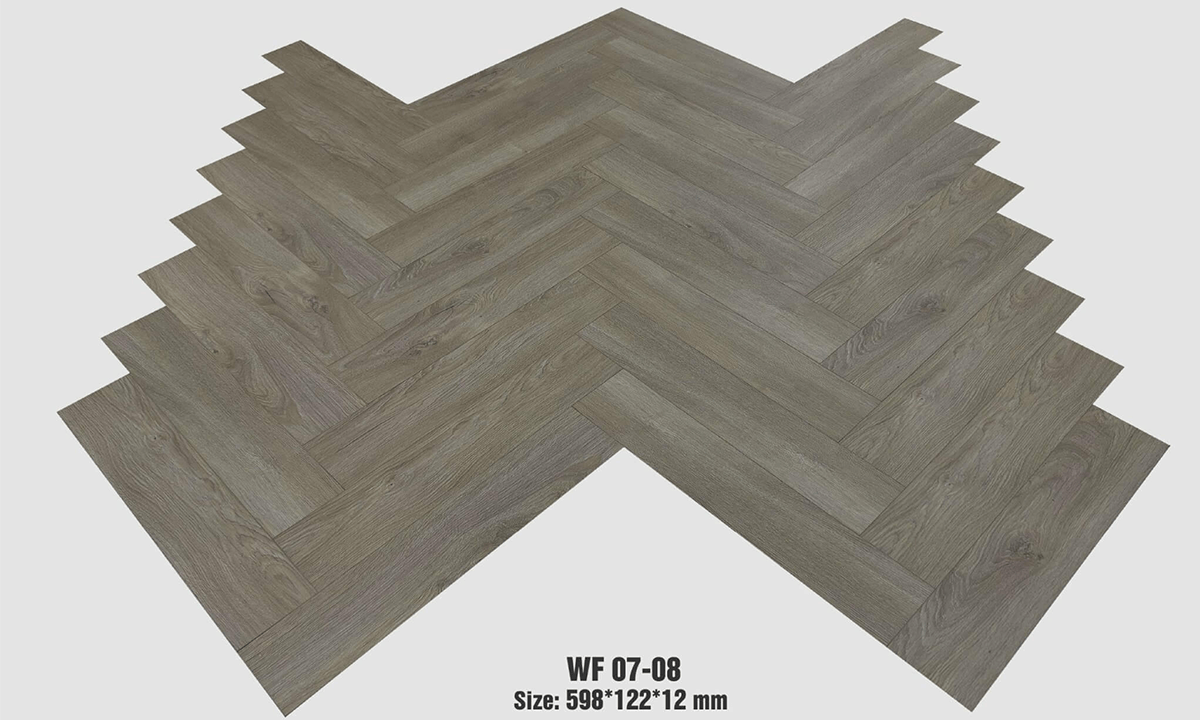 Sàn Gỗ Xương Cá One Black WF 07-08 | Giá Rẻ Tại Kho